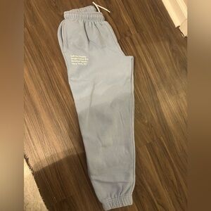 Women’s “call her daddy” Light Blue Sweatpants